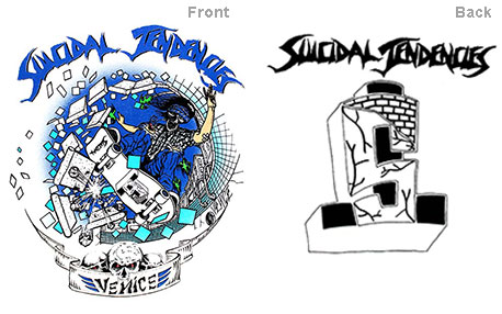 suicidal tendencies merch europe